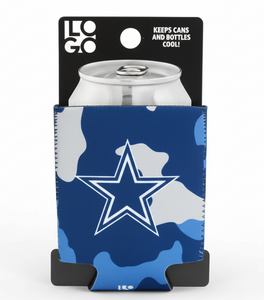 Dallas Cowboys Color Camo Can Coozies