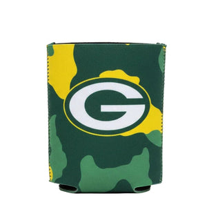 Green Bay Packers Color Camo Can Coozies
