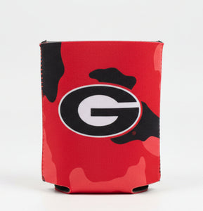 Georgia Bulldogs Color Camo Can Coozies
