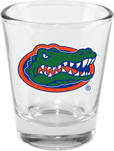Florida Gators Sports Clear Shot Glass