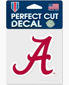 Alabama Crimson Tide Perfect Cut Color Decal 4
