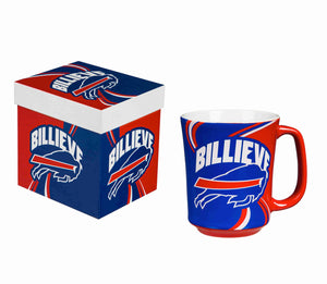 Buffalo Bills 14oz Ceramic Mug with Matching Box