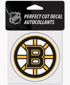 Boston Bruins Perfect Cut Color Decal 4