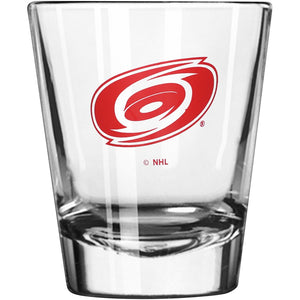 Carolina Hurricanes Sports Clear Shot Glass