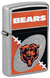 Chicago Bears Football Chrome Zippo Lighter