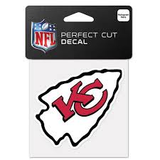 Kansas City Chiefs Perfect Cut Color Decal 4