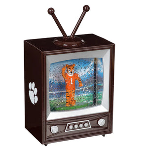 Clemson Tiger Vintage TV Water Lantern
