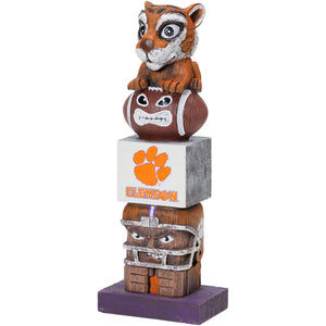 Clemson Tigers Tiki Totem Statue