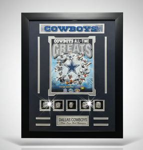 Dallas Cowboys All-Time Greats Ring Frames