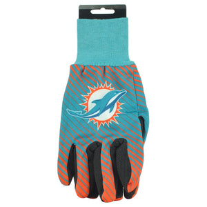 Miami Dolphins Work Gloves