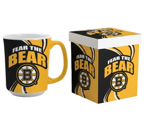 Boston Bruins 14oz Ceramic Mug with Matching Box