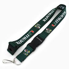 Miami Hurricanes Sports Lanyard