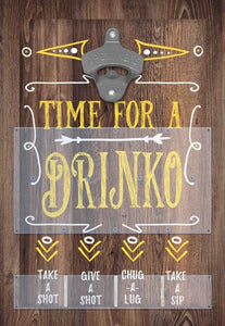 Time For Drinks Drinko Bottle Opener