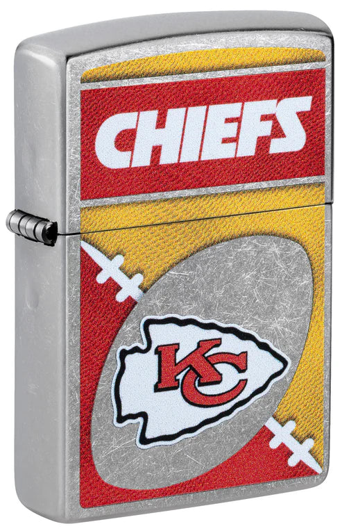 Kansas City Chiefs Football Chrome Zippo Lighter