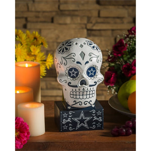 Dallas Cowboys Sugar Skull Statue