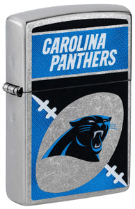 Carolina Panthers Football Chrome Zippo Lighter
