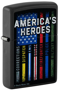 American Heroes Zippo Lighter