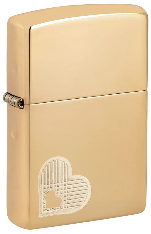 Double Heart Zippo Lighter