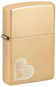 Double Heart Zippo Lighter