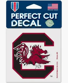 South Carolina Gamecocks Perfect Cut Color Decal 4