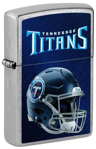 Tennessee Titans Helmet Street Chrome Pocket Zippo Lighter