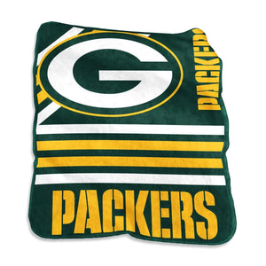 Green Bay Packers Raschel Throw Blanket