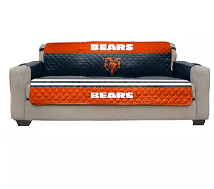 Chicago Bears Quilted Sofa Protector
