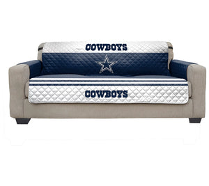 Dallas Cowboys Quilted Sofa Protector