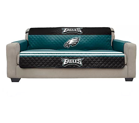 Philadelphia Eagles Quilted Sofa Protector