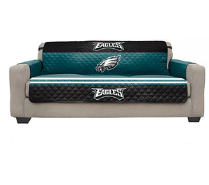Philadelphia Eagles Quilted Sofa Protector