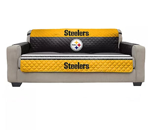 Pittsburgh Steelers Quilted Sofa Protector