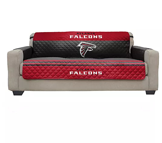 Atlanta Falcons Quilted Sofa Protector