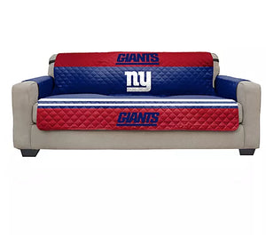 New York Giants Quilted Sofa Protector