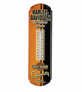 Harley-Davidson Authorized Service Tin Thermometer