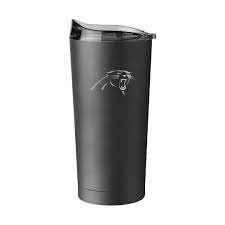 Carolina Panthers 20oz Etched Powder Coat Tumbler