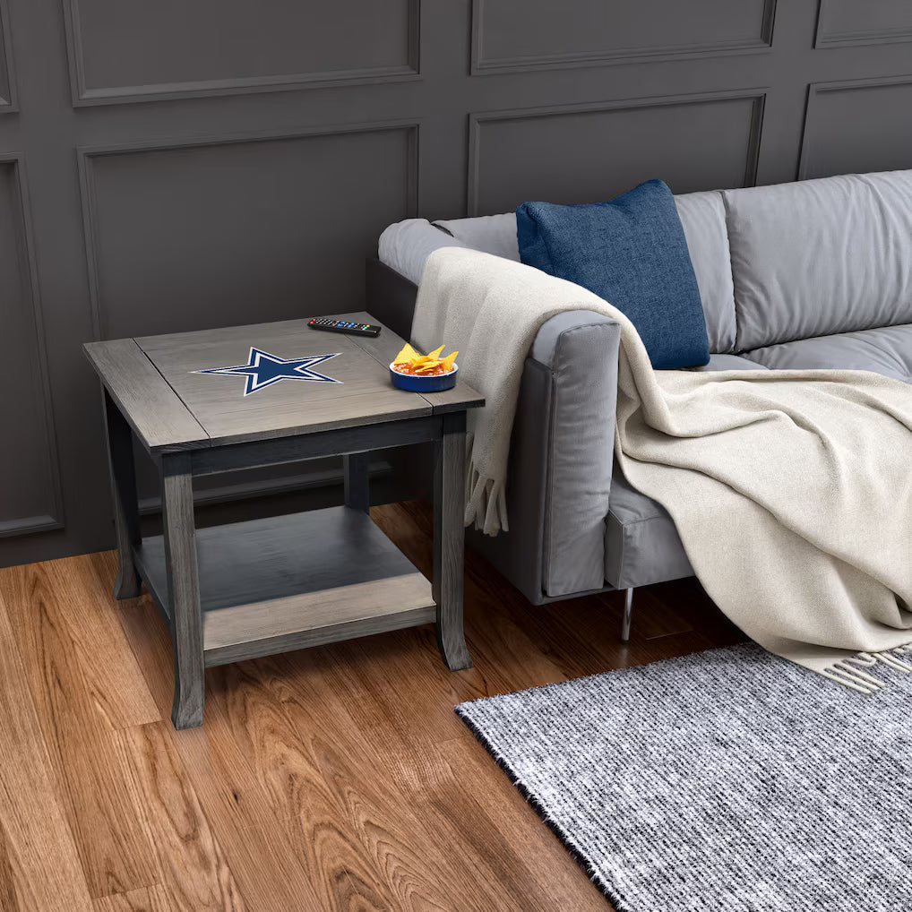 Dallas Cowboys Game Day Side Table