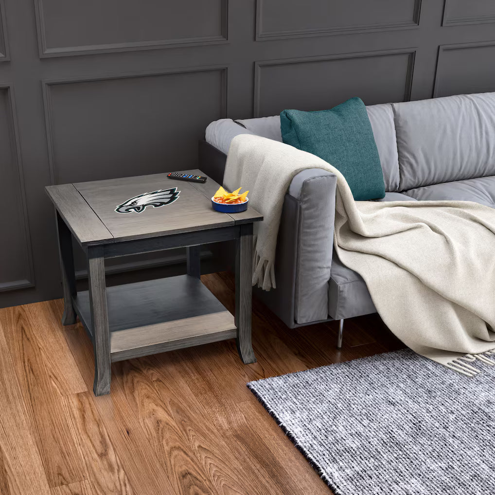 Philadelphia Eagles Game Day Side Table