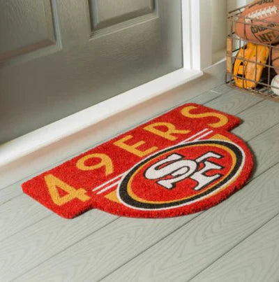 San Francisco 49ers Shape Coir Mats