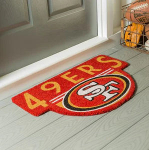 San Francisco 49ers Shape Coir Mats