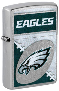 Philadelphia Eagles Football Chrome Zippo Lighter