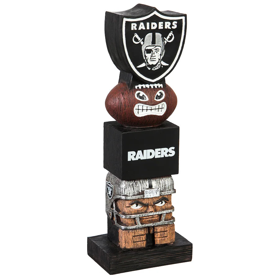Las Vegas Raiders Tiki Totem Statue