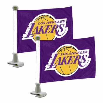 Los Angeles Lakers Ambassador Car Flags