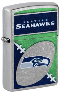 Seattle Seahawks Football Chrome Zippo Lighter