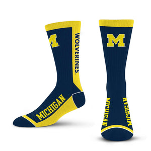 Michigan Wolverines MVP Socks