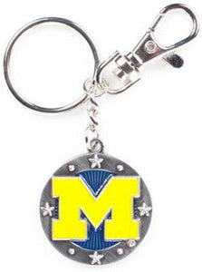 Michigan Wolverines Impact Keychain