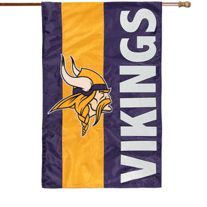 Minnesota Vikings Embellish House Flag