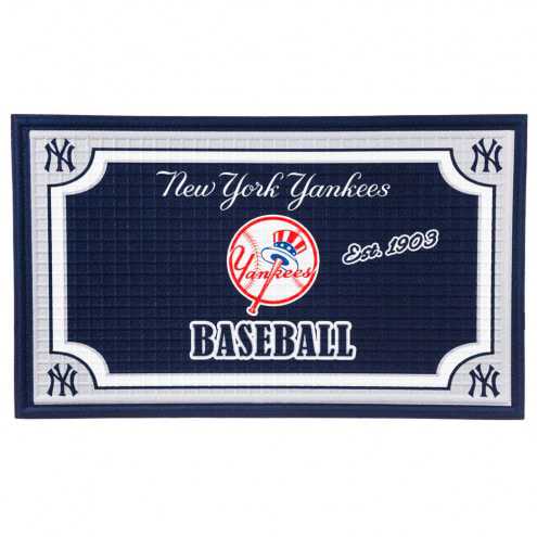 New York Yankees Embossed Door Mats