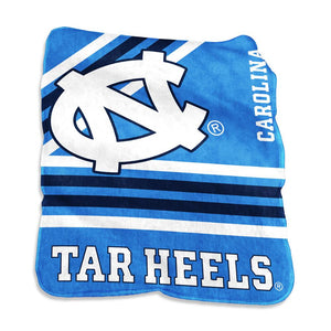 North Carolina Tar Heels Raschel Throw Blanket