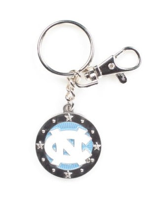 North Carolina Tar Heels Impact Keychain