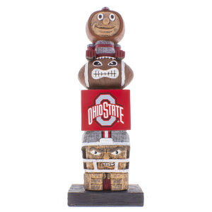 Ohio State Buckeyes Tiki Totem Statue